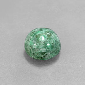 3.18 ct Green Maw-Sit-Sit Stone, Natural Maw-Sit-Sit in Round Cabochon Shape for Sale