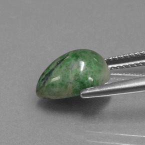 Maw-Sit-Sit Gemstone in 11.3 x 8.9 mm Size for Sale, Maw-Sit-Sit Stone in Green Color