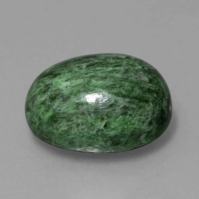 9.52 ct Green Maw-Sit-Sit Stone, Natural Maw-Sit-Sit in Oval Cabochon Shape for Sale