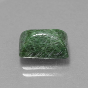 3.28 ct Green Maw-Sit-Sit Stone, Natural Maw-Sit-Sit in Baguette Cabochon Shape for Sale
