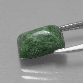 Maw-Sit-Sit Gemstone in 10.2 x 6.9 mm Size for Sale, Maw-Sit-Sit Stone in Green Color