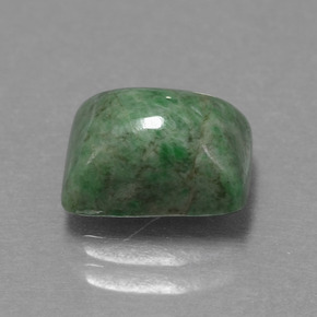 3.11 ct Green Maw-Sit-Sit Stone, Natural Maw-Sit-Sit in Baguette Cabochon Shape for Sale