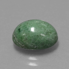 4.08 ct Green Maw-Sit-Sit Stone, Natural Maw-Sit-Sit in Oval Cabochon Shape for Sale
