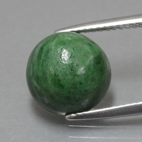 6.1ct Round Cabochon Green Maw-Sit-Sit Gem for sale 6.1ct Round Cabochon Green Maw-Sit-Sit Gem (ID: 406774)
