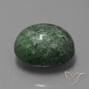 15.84 ct Green Maw-Sit-Sit Stone, Natural Maw-Sit-Sit in Oval Cabochon Shape for Sale