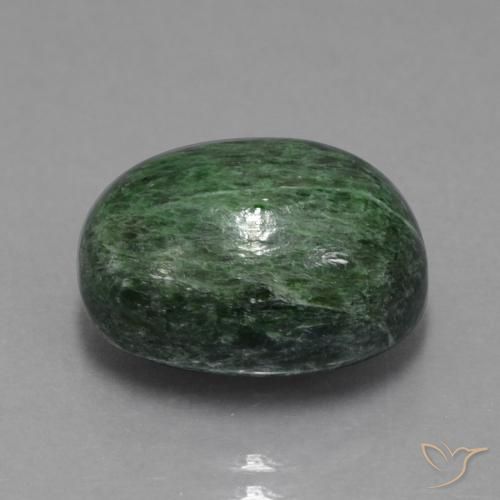 13.40 ct Green Maw-Sit-Sit Stone, Natural Maw-Sit-Sit in Oval Cabochon Shape for Sale