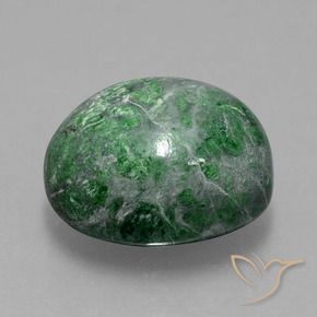 10.77 ct Green Maw-Sit-Sit Stone, Natural Maw-Sit-Sit in Oval Cabochon Shape for Sale