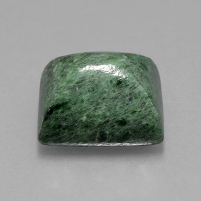 13.44 ct Green Maw-Sit-Sit Stone, Natural Maw-Sit-Sit in Baguette Cabochon Shape for Sale