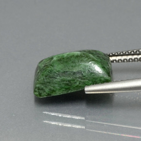 Maw-Sit-Sit Gemstone in 12.5 x 8.7 mm Size for Sale, Maw-Sit-Sit Stone in Green Color