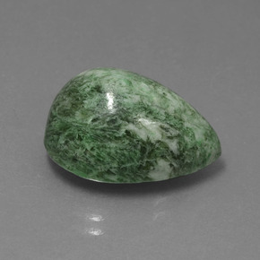 15.71 ct Green Maw-Sit-Sit Stone, Natural Maw-Sit-Sit in Pear Cabochon Shape for Sale
