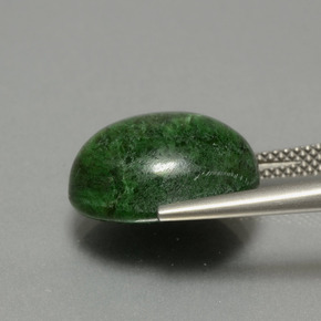 Maw-Sit-Sit Gemstone in 14.8 x 12.7 mm Size for Sale, Maw-Sit-Sit Stone in Green Color