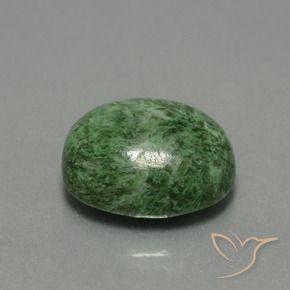 12.65 ct Green Maw-Sit-Sit Stone, Natural Maw-Sit-Sit in Oval Cabochon Shape for Sale