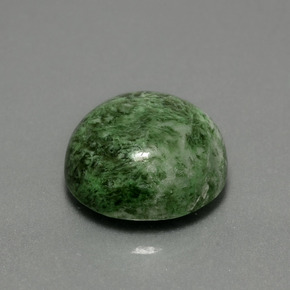 12.92 ct Green Maw-Sit-Sit Stone, Natural Maw-Sit-Sit in Round Cabochon Shape for Sale