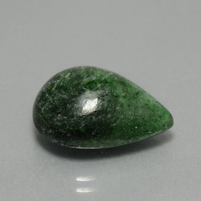 12.88 ct Green Maw-Sit-Sit Stone, Natural Maw-Sit-Sit in Pear Cabochon Shape for Sale
