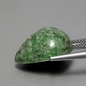 Maw-Sit-Sit Gemstone in 17.3 x 13.7 mm Size for Sale, Maw-Sit-Sit Stone in Green Color