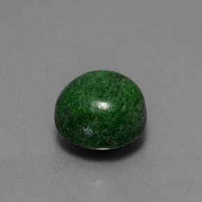 8.51 ct Green Maw-Sit-Sit Stone, Natural Maw-Sit-Sit in Round Cabochon Shape for Sale