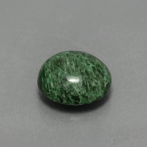 4.06 ct Green Maw-Sit-Sit Stone, Natural Maw-Sit-Sit in Round Cabochon Shape for Sale