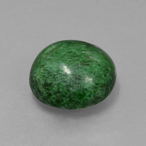 6.40 ct Green Maw-Sit-Sit Stone, Natural Maw-Sit-Sit in Round Cabochon Shape for Sale