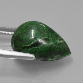 Maw-Sit-Sit Gemstone in 14.6 x 10.7 mm Size for Sale, Maw-Sit-Sit Stone in Green Color