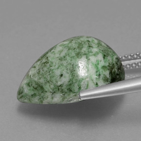 Maw-Sit-Sit Gemstone in 15.6 x 12.5 mm Size for Sale, Maw-Sit-Sit Stone in Green Color