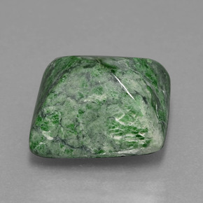 11.56 ct Green Maw-Sit-Sit Stone, Natural Maw-Sit-Sit in Baguette Cabochon Shape for Sale