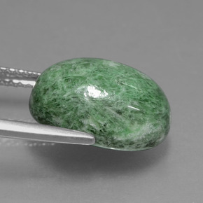 Maw-Sit-Sit Gemstone in 13.2 x 10.3 mm Size for Sale, Maw-Sit-Sit Stone in Green Color
