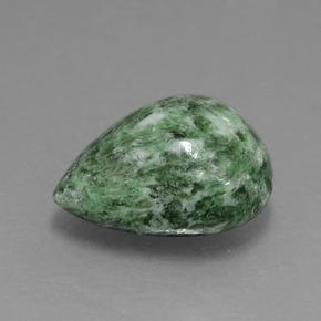 6.89 ct Green Maw-Sit-Sit Stone, Natural Maw-Sit-Sit in Pear Cabochon Shape for Sale