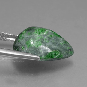 Maw-Sit-Sit Gemstone in 13.2 x 9.7 mm Size for Sale, Maw-Sit-Sit Stone in Green Color