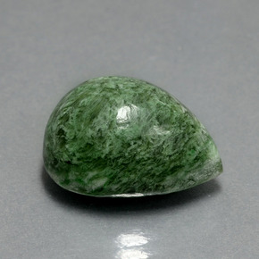 15.14 ct Green Maw-Sit-Sit Stone, Natural Maw-Sit-Sit in Pear Cabochon Shape for Sale
