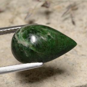 Maw-Sit-Sit Gemstone in 14.7 x 9.6 mm Size for Sale, Maw-Sit-Sit Stone in Green Color