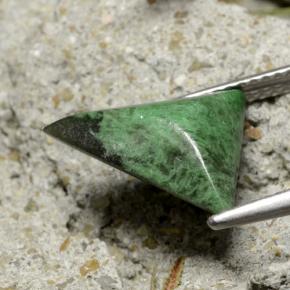 Maw-Sit-Sit Gemstone in 13.3 x 12.1 mm Size for Sale, Maw-Sit-Sit Stone in Green Color