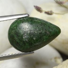 3.23 ct Green Maw-Sit-Sit Stone, Natural Maw-Sit-Sit in Pear Cabochon Shape for Sale