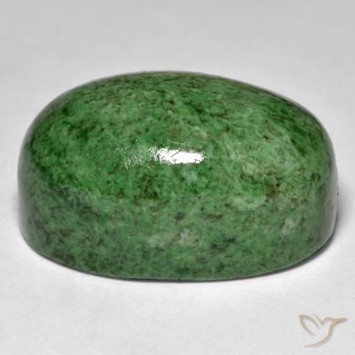 Maw-Sit-Sit Gemstone in 20.9 x 13.8 mm Size for Sale, Maw-Sit-Sit Stone in Lime Green Color