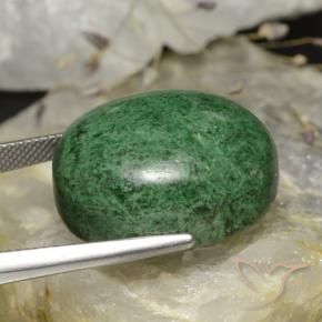 Maw-Sit-Sit Gemstone in 22.8 x 18 mm Size for Sale, Maw-Sit-Sit Stone in Deep Green Color