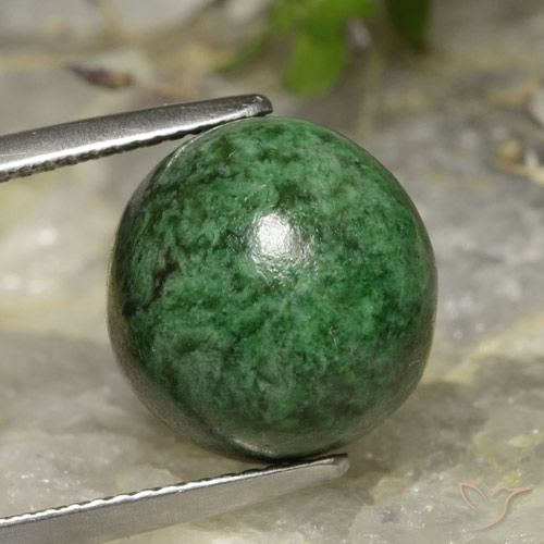 12.6 ct Round Maw-Sit-Sit, 12.4 mm From Myanmar, Photo A
