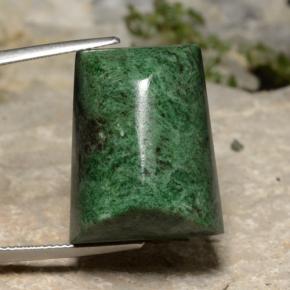 39.21 ct Green Maw-Sit-Sit Gemstone, Maw-Sit-Sit Gem in Tapered Baguette Sugarloaf Shape for Sale.