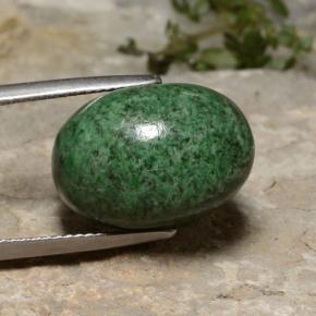 22.98 ct Green Maw-Sit-Sit Stone, Natural Maw-Sit-Sit in Oval Cabochon Shape for Sale