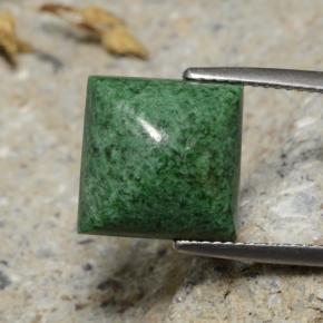 8.6ct Square Sugarloaf Cabochon Green Maw-Sit-Sit for sale thumb image of 8.6ct Square Sugarloaf Cabochon Green Maw-Sit-Sit (ID: 476905)