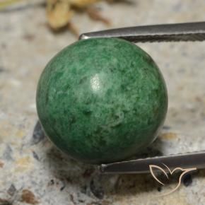 13.04 ct Green Maw-Sit-Sit Stone, Natural Maw-Sit-Sit in Round Cabochon Shape for Sale