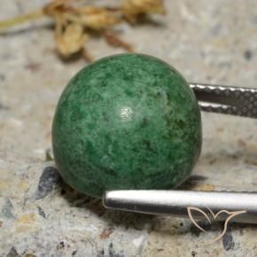 Maw-Sit-Sit Gemstone in 13 mm (calibrated) Size for Sale, Maw-Sit-Sit Stone in Medium Green Color