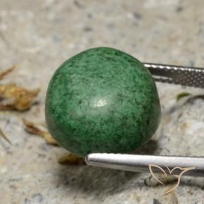 Maw-Sit-Sit Gemstone in 14 mm (calibrated) Size for Sale, Maw-Sit-Sit Stone in Pale Pine Green Color