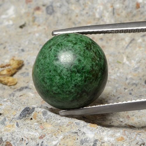 18.17 ct Round Maw-Sit-Sit, 14.1 mm From Myanmar, Photo A