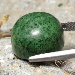 Maw-Sit-Sit Gemstone in 16 mm (calibrated) Size for Sale, Maw-Sit-Sit Stone in Medium Green Color