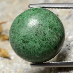Medium Green Maw-Sit-Sit Gem - 18ct Round Cabochon (ID: 476981)