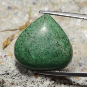 28.13 ct Green Maw-Sit-Sit Gemstone, Maw-Sit-Sit Gem in Pear Cabochon Shape for Sale.