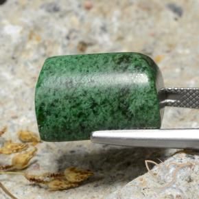 Maw-Sit-Sit Gemstone in 16.9 x 11.7 mm Size for Sale, Maw-Sit-Sit Stone in Medium Green Color