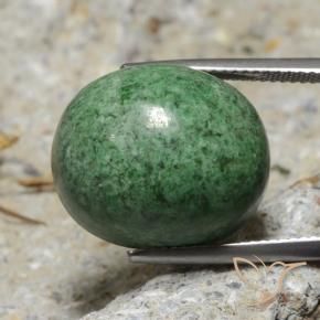 29.05 ct Green Maw-Sit-Sit Stone, Natural Maw-Sit-Sit in Oval Cabochon Shape for Sale