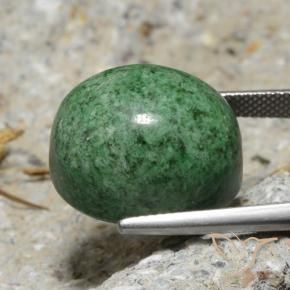 Maw-Sit-Sit Gemstone in 18.2 x 15 mm Size for Sale, Maw-Sit-Sit Stone in Pale Pine Green Color