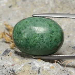 18.63 ct Green Maw-Sit-Sit Stone, Natural Maw-Sit-Sit in Oval Cabochon Shape for Sale