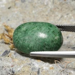 Maw-Sit-Sit Gemstone in 20 x 14.4 mm Size for Sale, Maw-Sit-Sit Stone in Medium Green Color